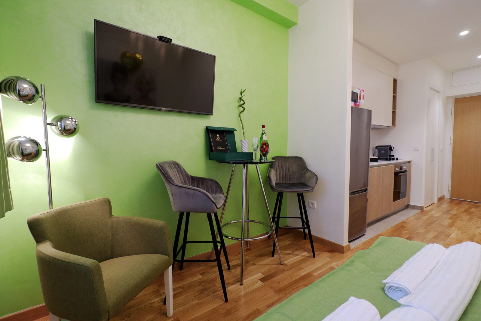Studio apartman Beograd na vodi – dnevni boravak