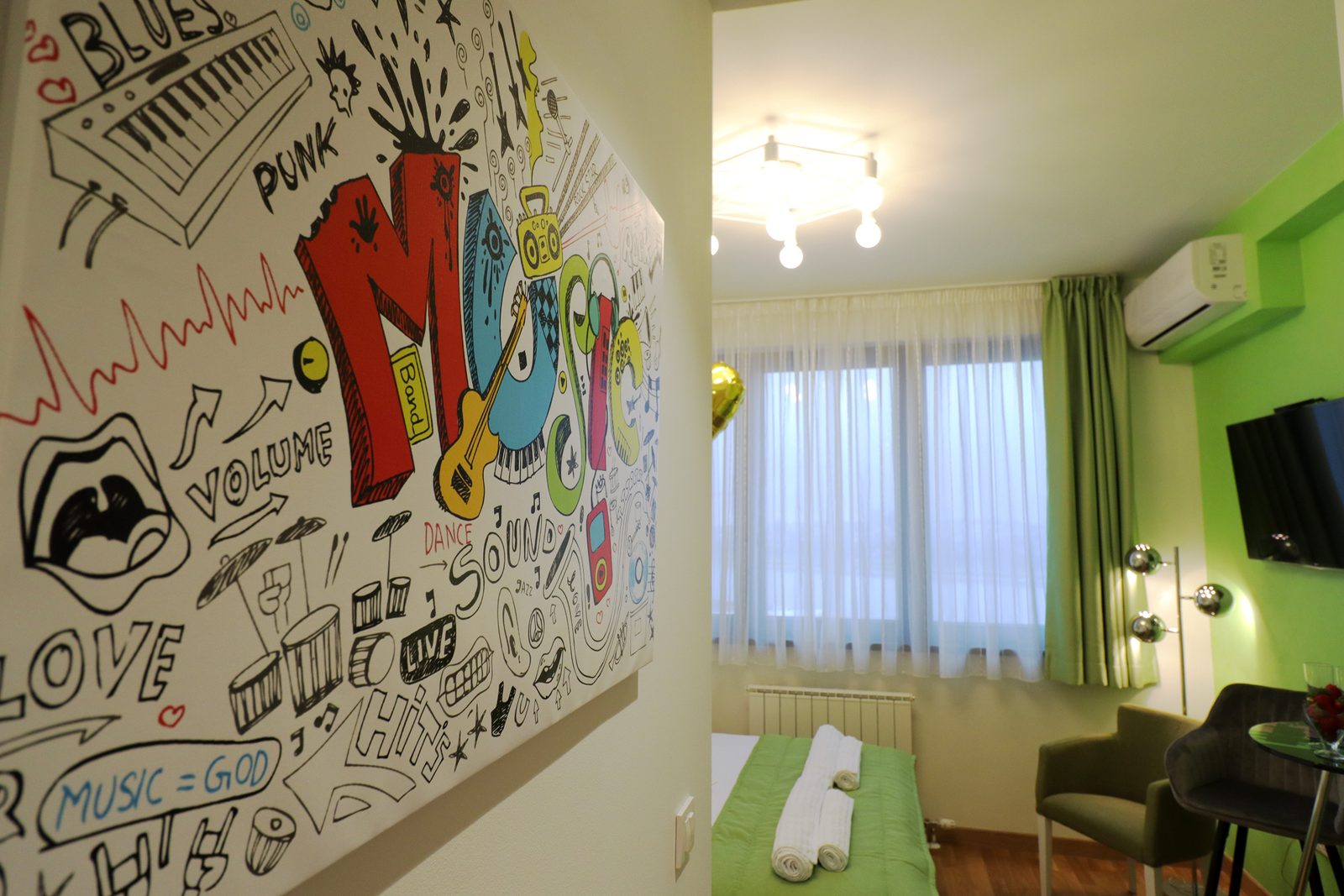 Studio apartman Beograd na vodi – moderan enterijer