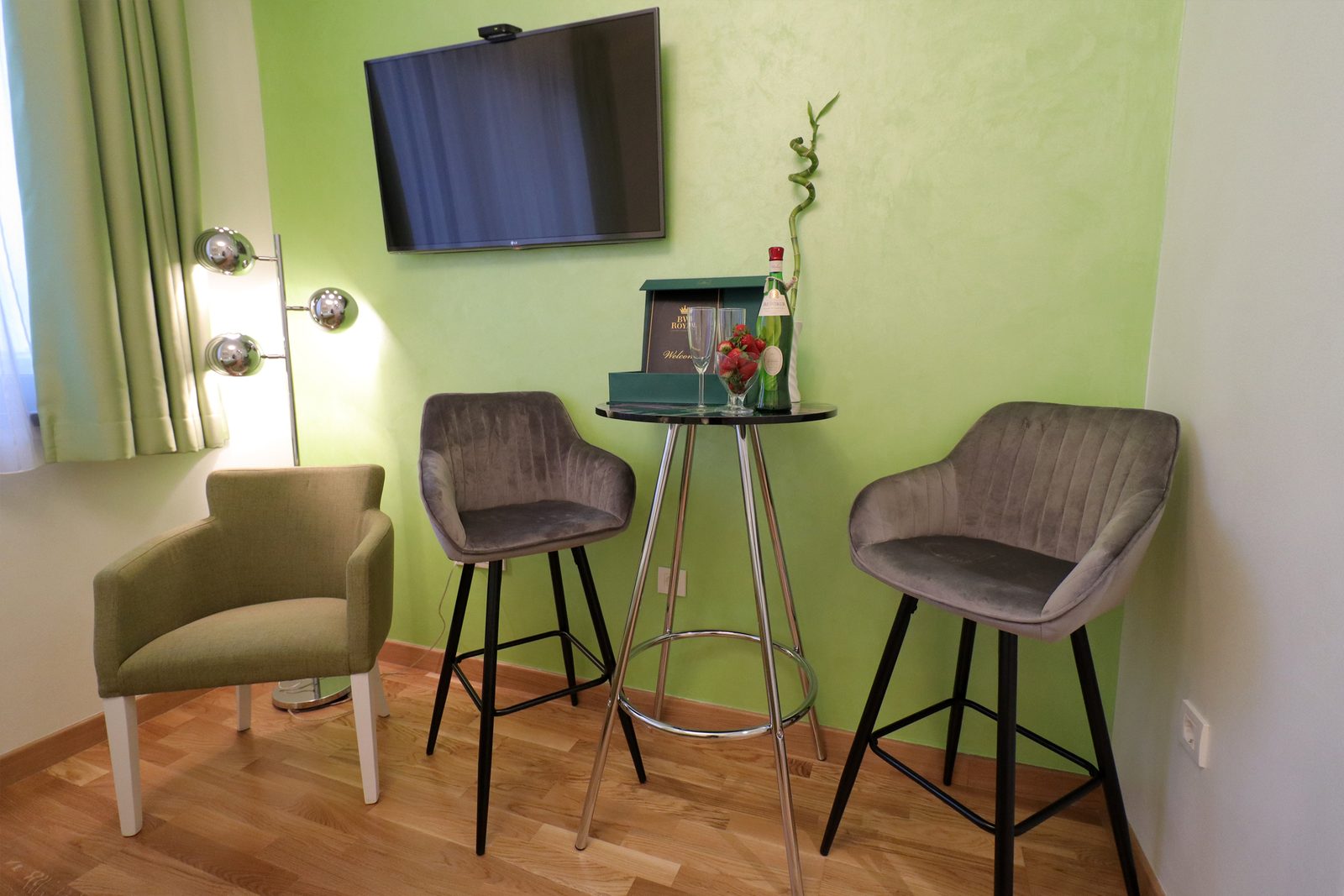 Studio apartman Beograd na vodi – kutak za sedenje